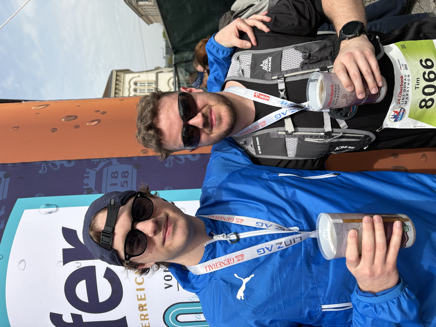 Teamlauf beim Linz Marathon